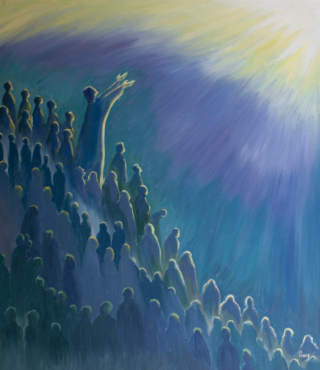 It is Through Jesus, Who Intercedes for Us at Holy Mass, That Our Prayer Rises to the Father, in the Spirit by Elizabeth Wang