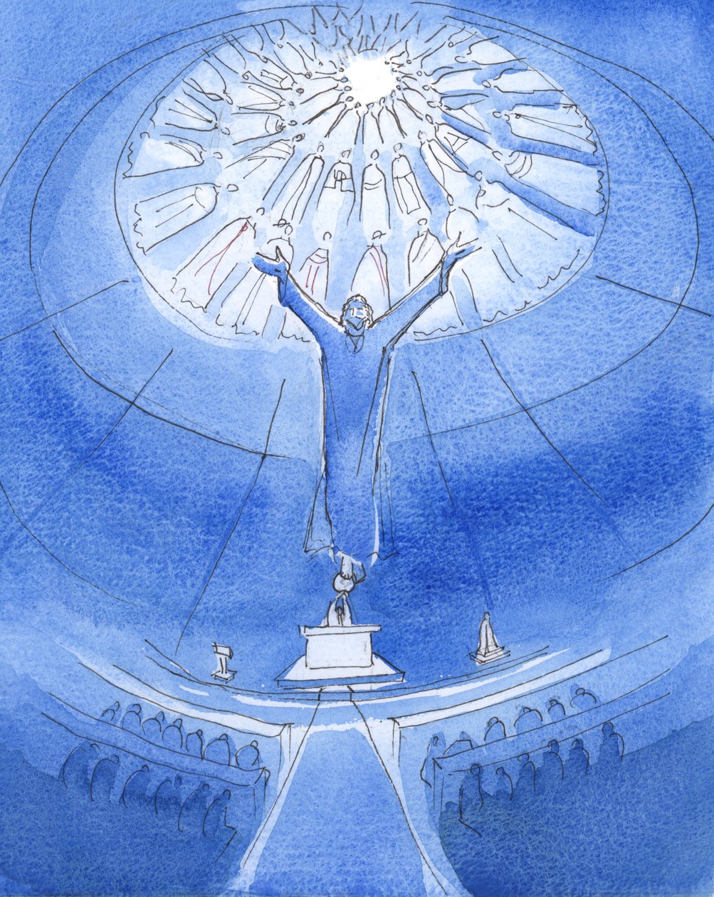 Tell everybody who will listen that Jesus our God and Saviour is truly Present at every Mass by Elizabeth Wang