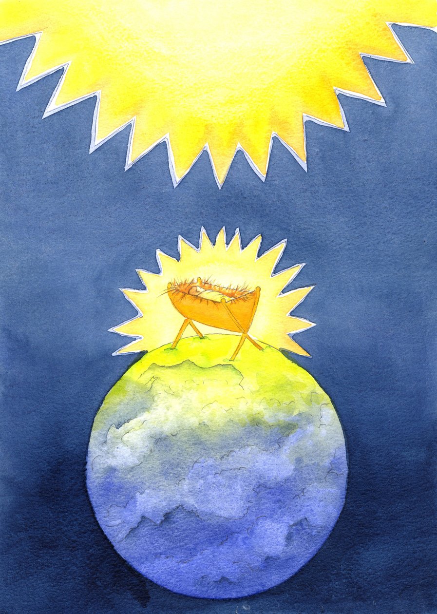 Jesus Christ is God-made-man; yet He came to earth not in power, but as a helpless baby by Elizabeth Wang