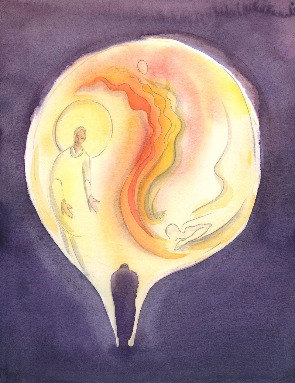 Jesus our High Priest, through the Holy Spirit, draws us into the Father