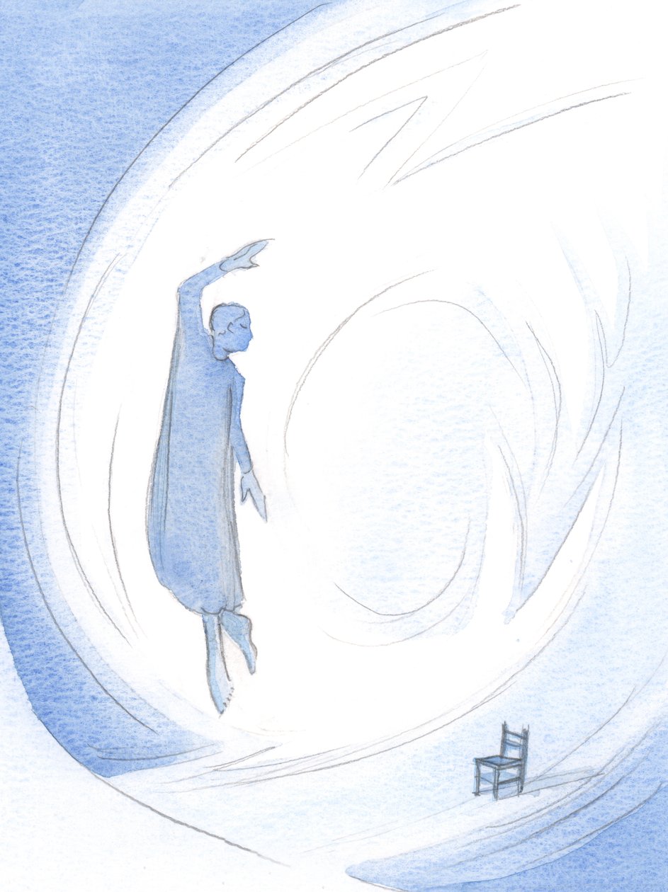 Jesus poured out His joy, lifting my soul in unknowing prayer, in praise of the Father, 2000 by Elizabeth Wang