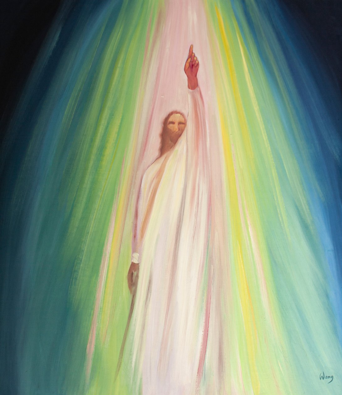 Jesus urges us to draw closer to the Father and to direct our prayers to Him by Elizabeth Wang