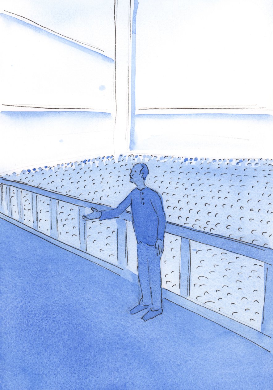 Just as a factory worker speaks well for his fellow-workers, so Christ who is true man intercedes effectively for us, His relations by Elizabeth Wang