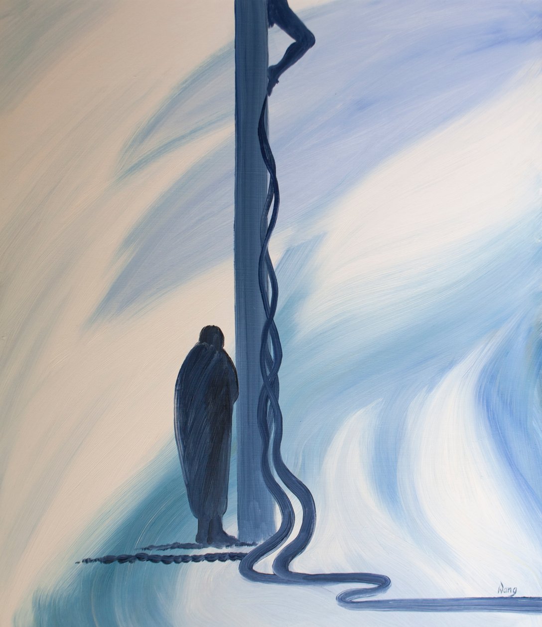 On the Cross Jesus Christ shed His Precious Blood to save us from our sins by Elizabeth Wang