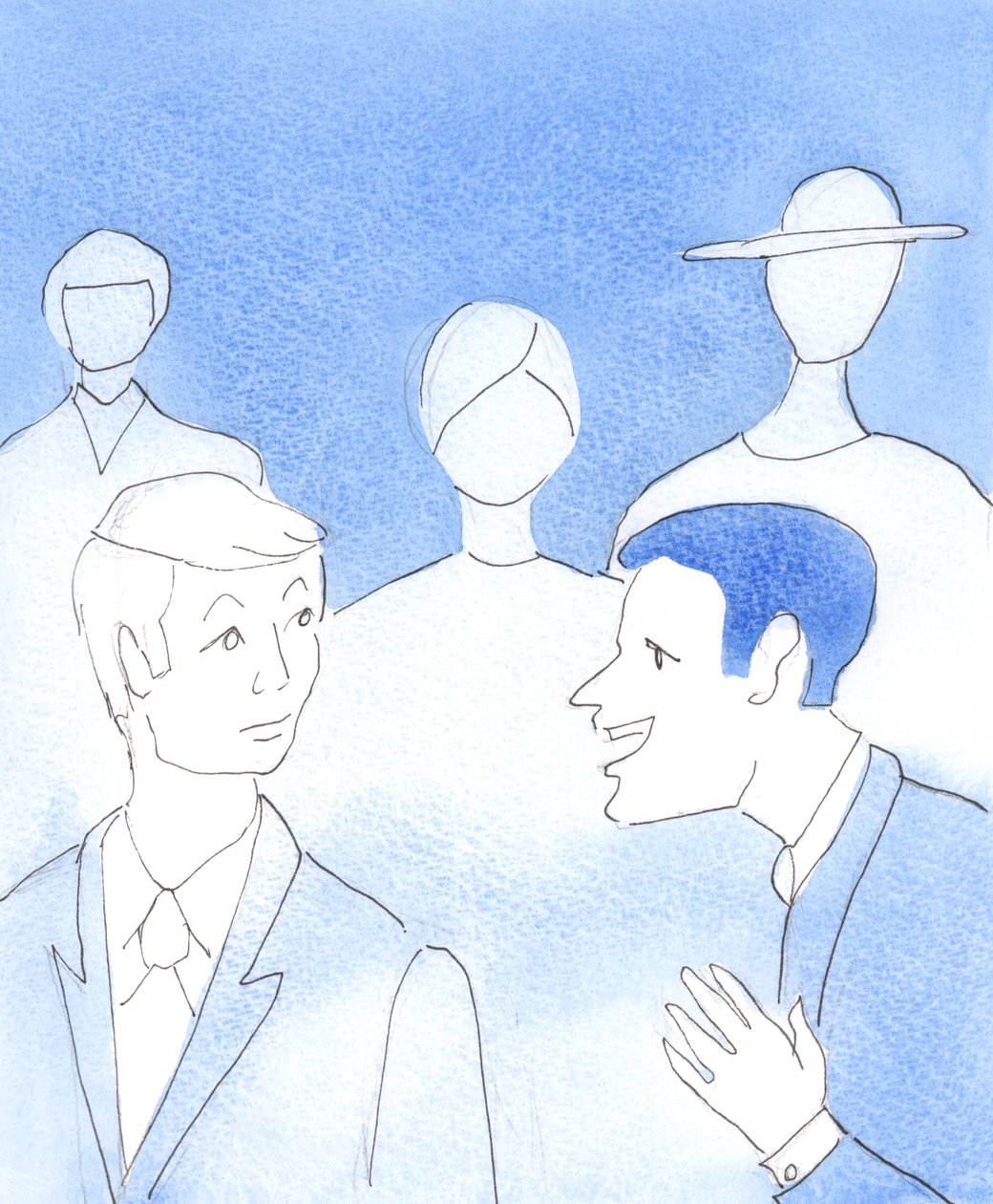 Some People Refuse Invitations but Expect to Be Treated as Best Friends by Elizabeth Wang