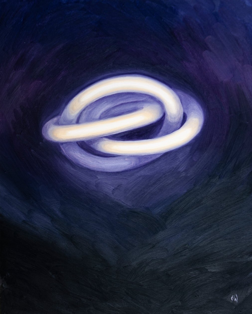 The Blessed Trinity is alive in Eternity, like a triple ring of light ...