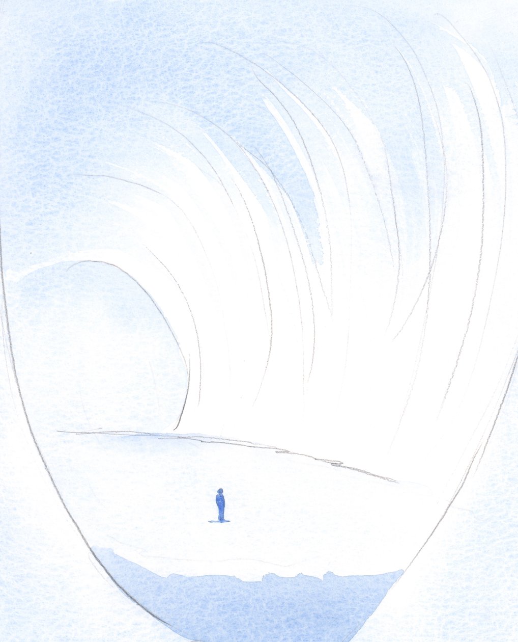The dark, cluttered cavern of the soul became a high-ceilinged chamber, beautiful as a pearl, gleaming by Elizabeth Wang