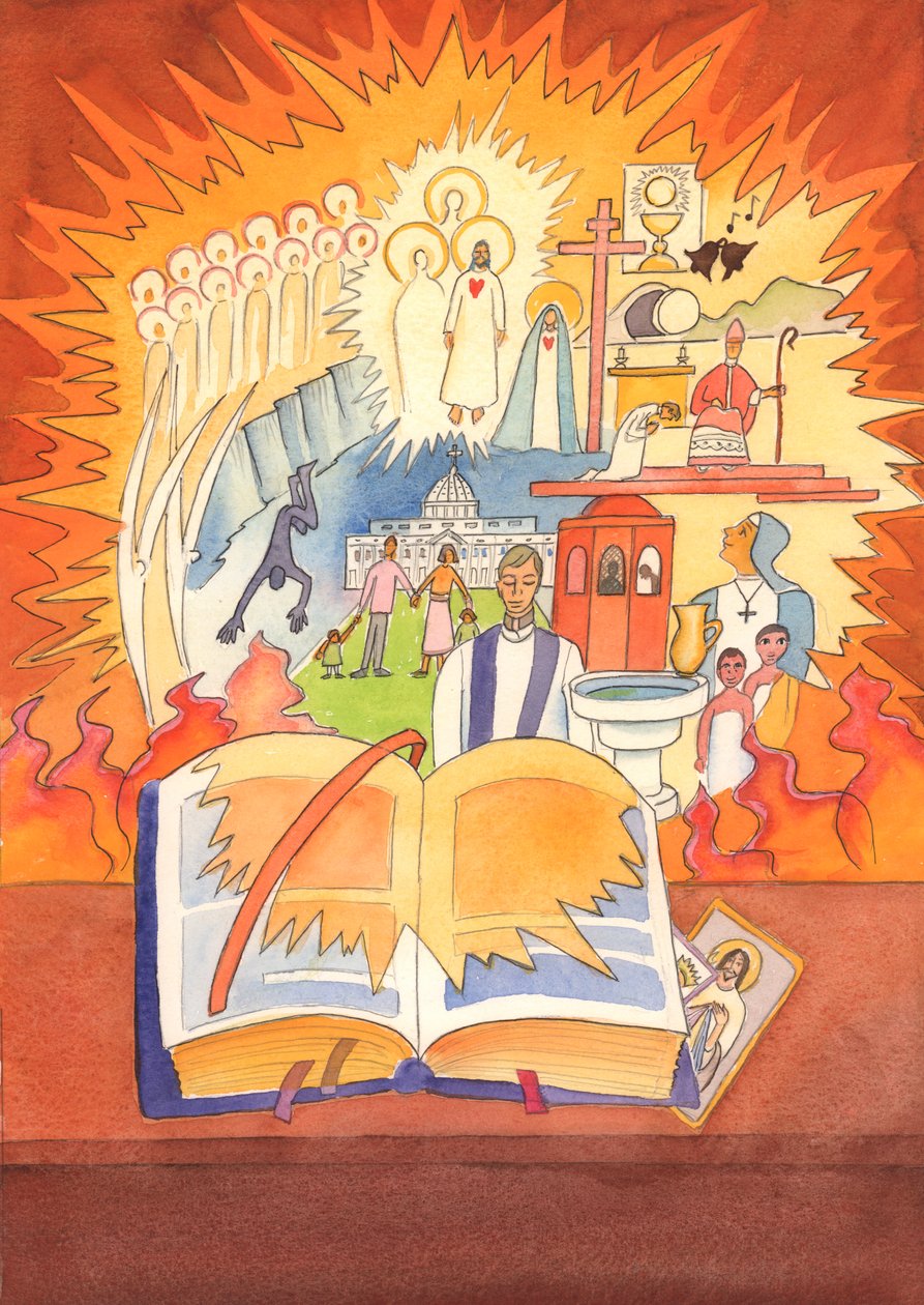 The whole of the Catholic faith is contained in the Missal and celebrated in the Liturgy by Elizabeth Wang