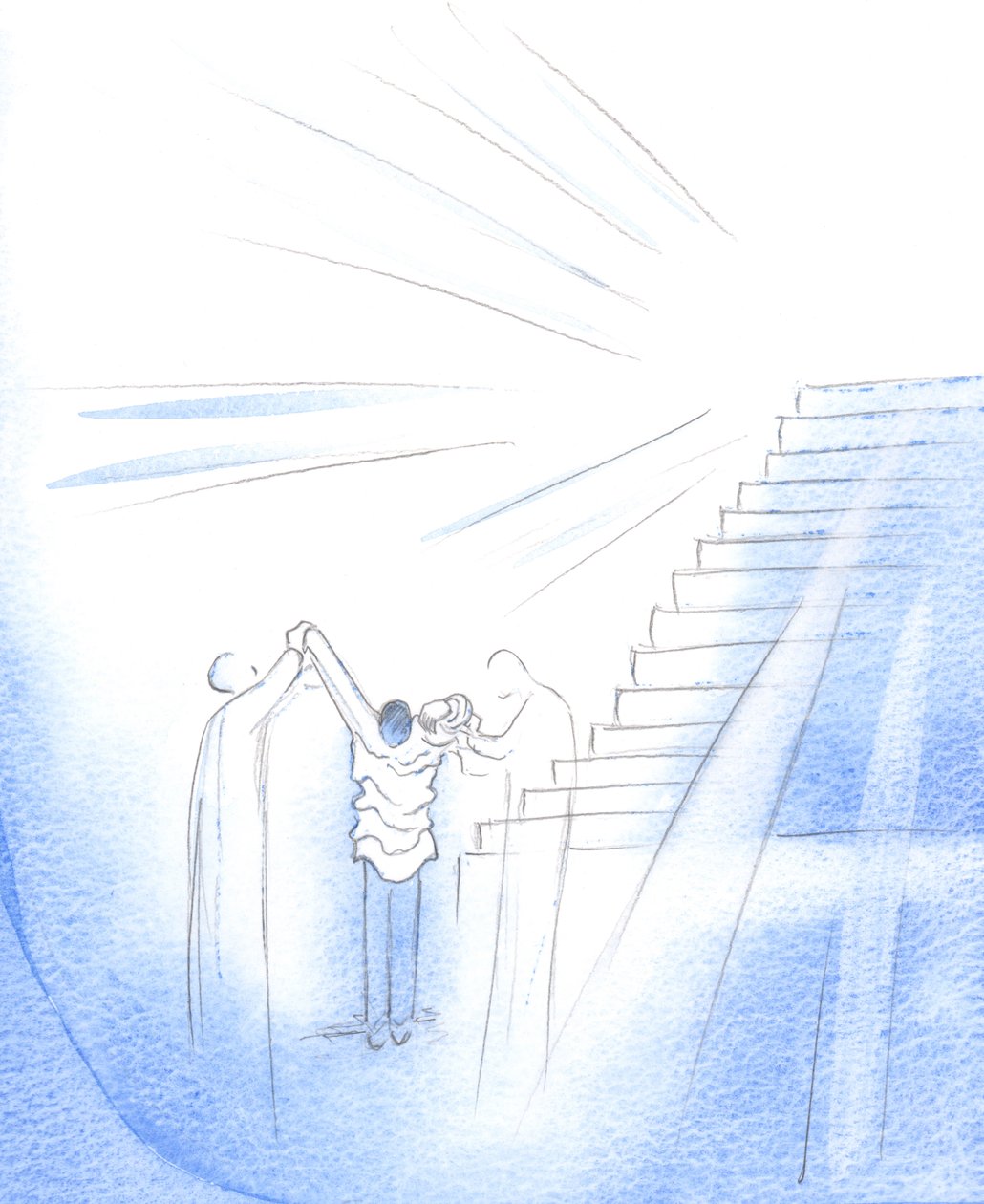 There is little remaining purification after death for a faithful priest, 2002 by Elizabeth Wang