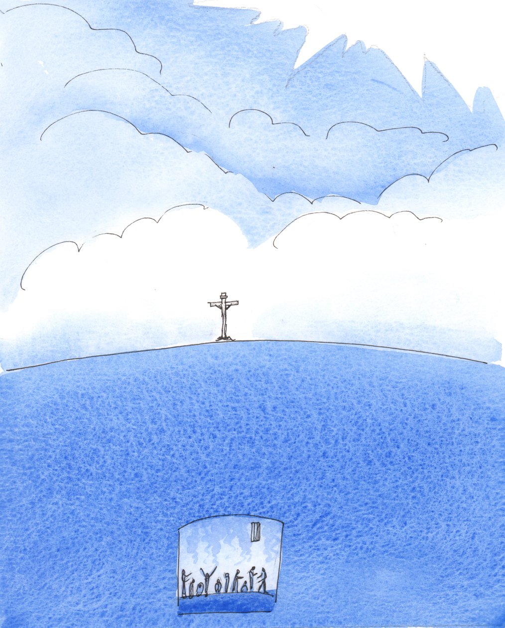 Those who refuse to repent cannot rise to Heaven but must fall into Hell by Elizabeth Wang
