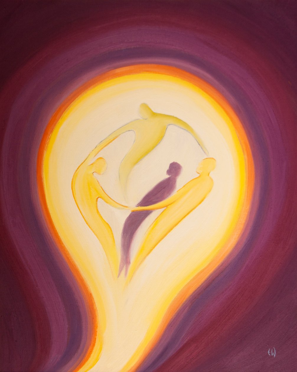 Through Christ we can be drawn into the ceaseless giving and receiving of love within the Divine Persons by Elizabeth Wang
