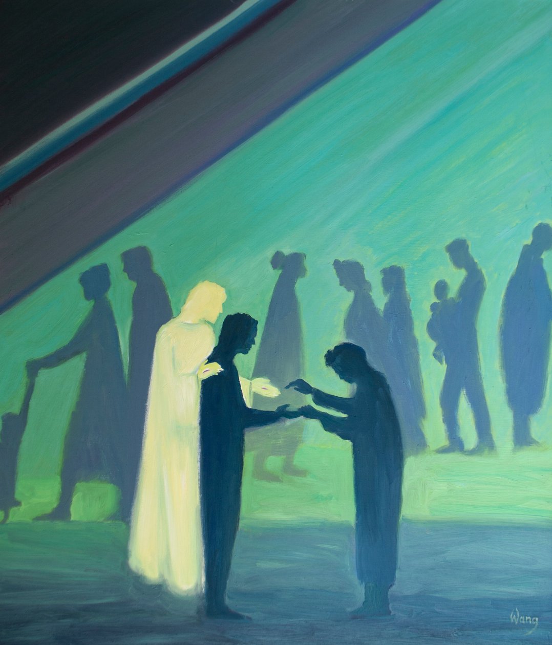 Through our smallest words and actions Christ shows out His love to other people by Elizabeth Wang