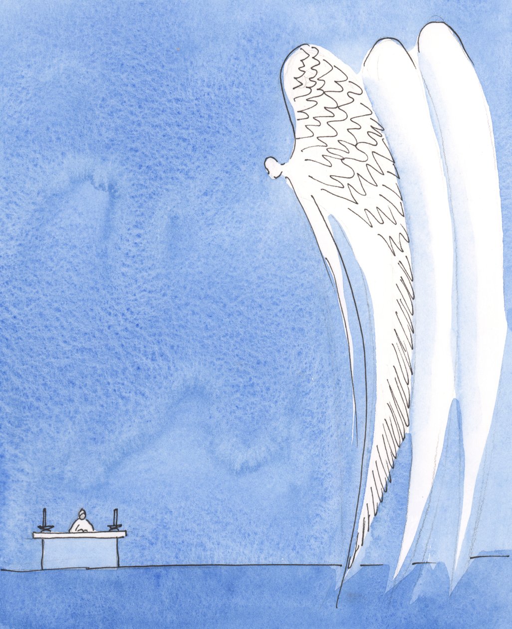 We really do pray with the Holy Angels, They are present in the church, adoring God as we pray 