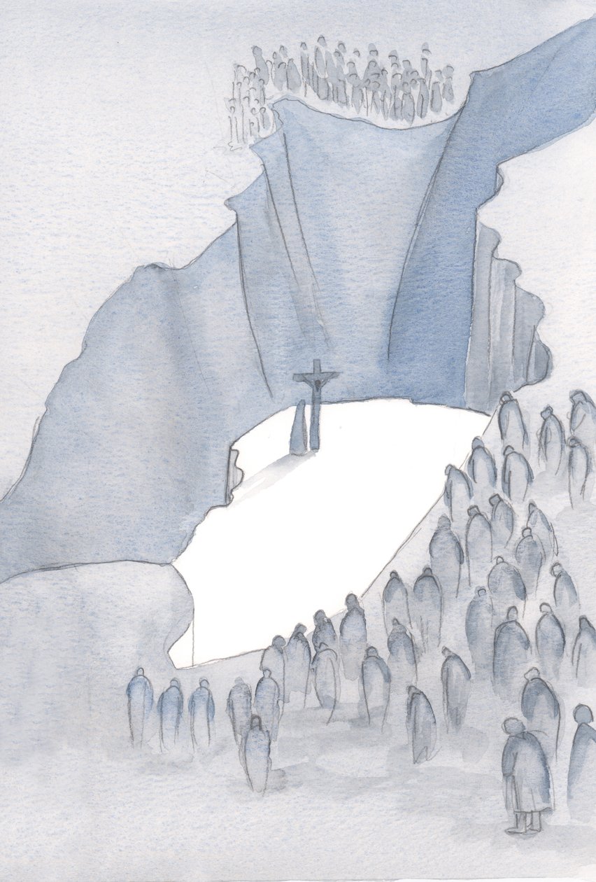 What a chasm lies before us at Mass, as we are made a part of the One ...