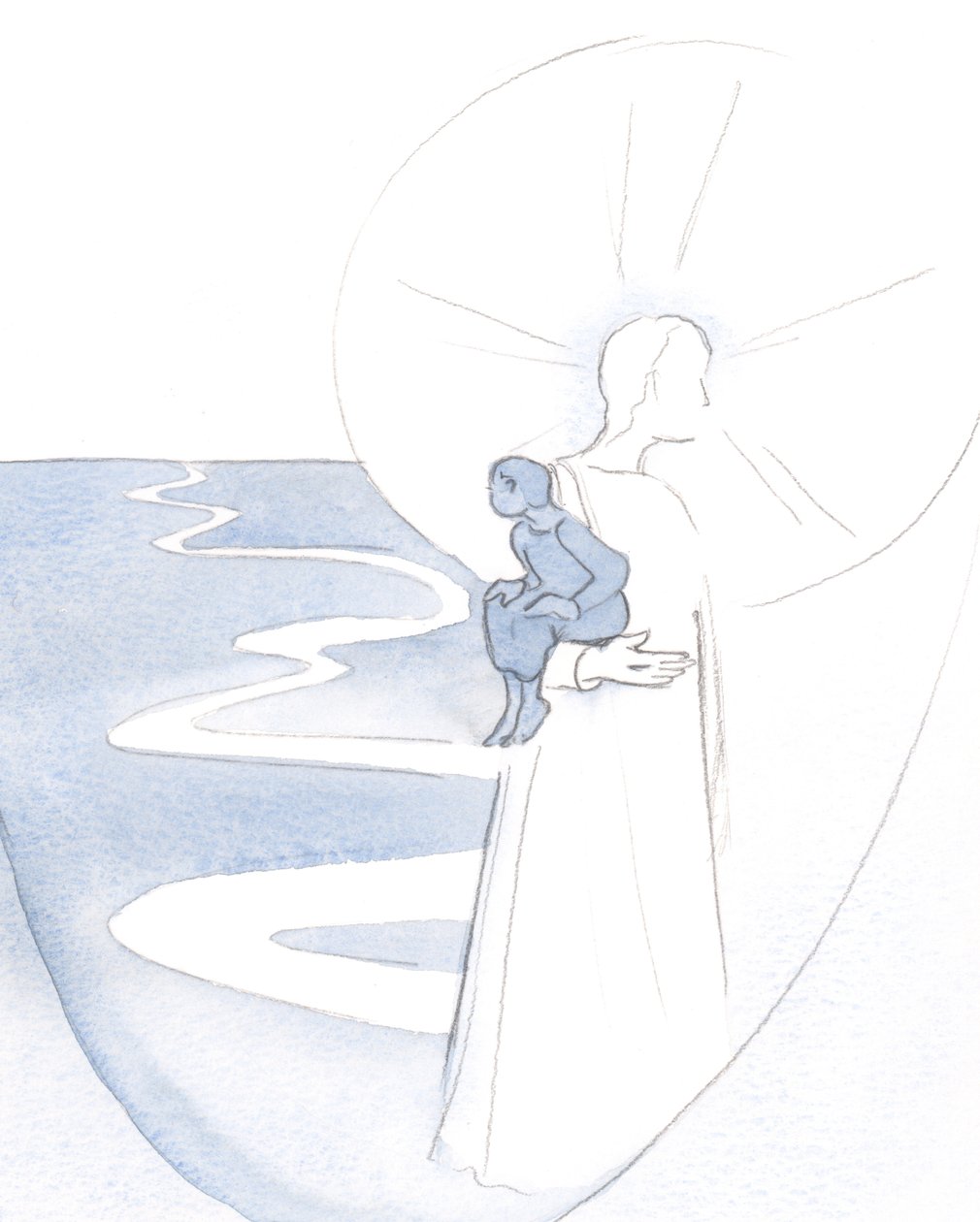When I rely on Christ, in silent prayer, I am like a small child who is carried in His vitality and joy. by Elizabeth Wang
