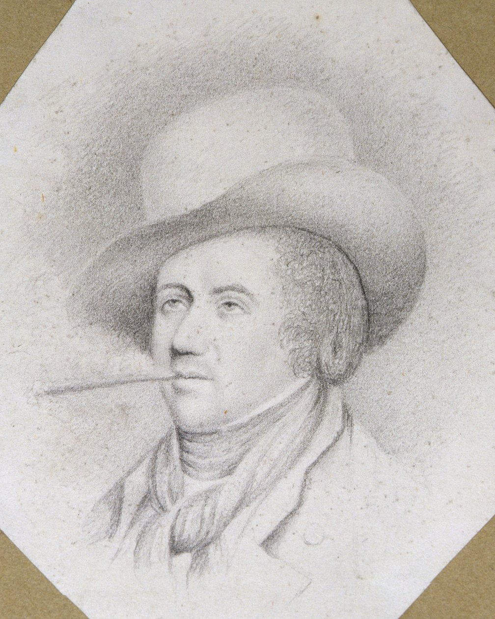 Portrait of Duc de Liancourt after a Painting by James Sharples by Ellen Sharples