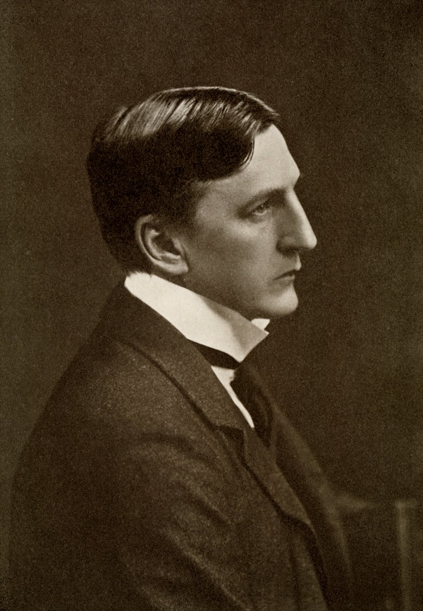 Alfred Edward Woodley Mason, British Author by Elliott and Fry