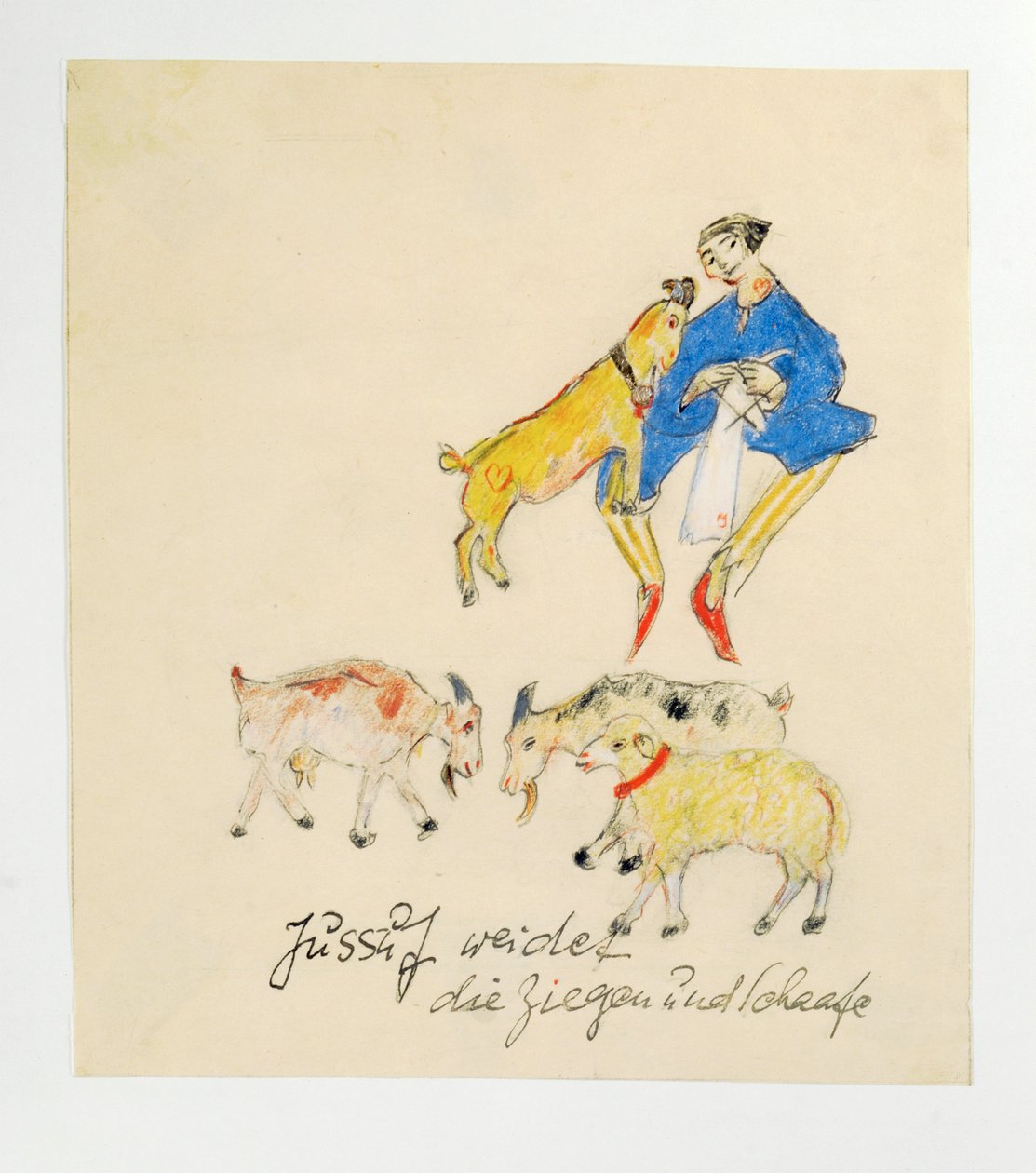 Yussuf Puts Goats and Sheep Out to Graze by Else Lasker Schüler