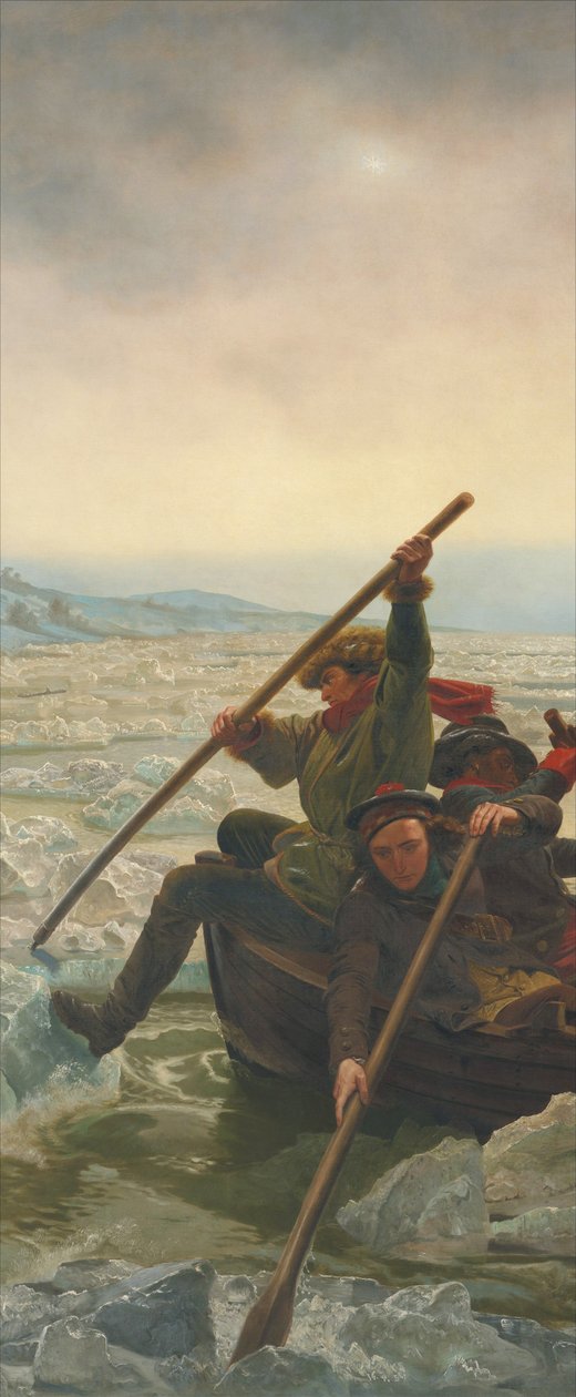 Washington Crossing the Delaware River by Emanuel Gottlieb Leutze