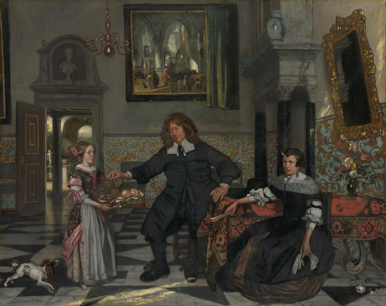 Family Portrait by Emanuel de Witte