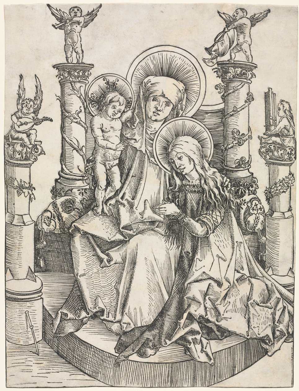 St. Anne, the Virgin and Christ Child by Emanuel de Witte