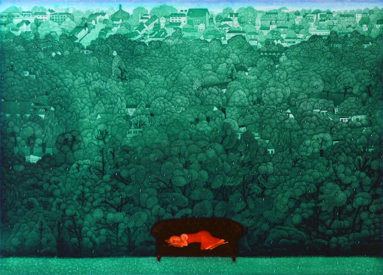 Reverie in the Rain, 2009 by Emiko Aida
