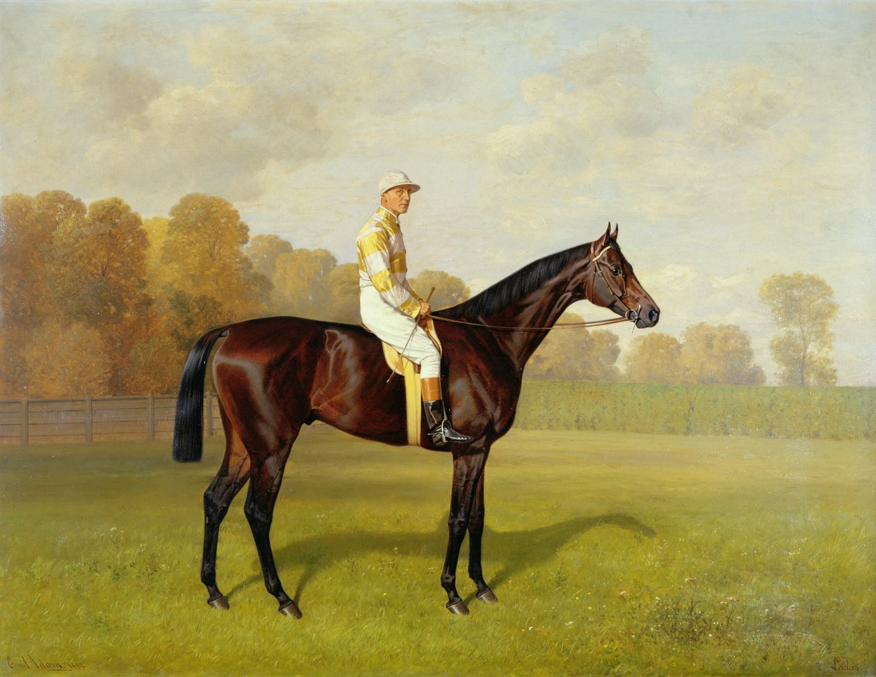 Ladas, Winner of the 1894 Derby by Emil Adam