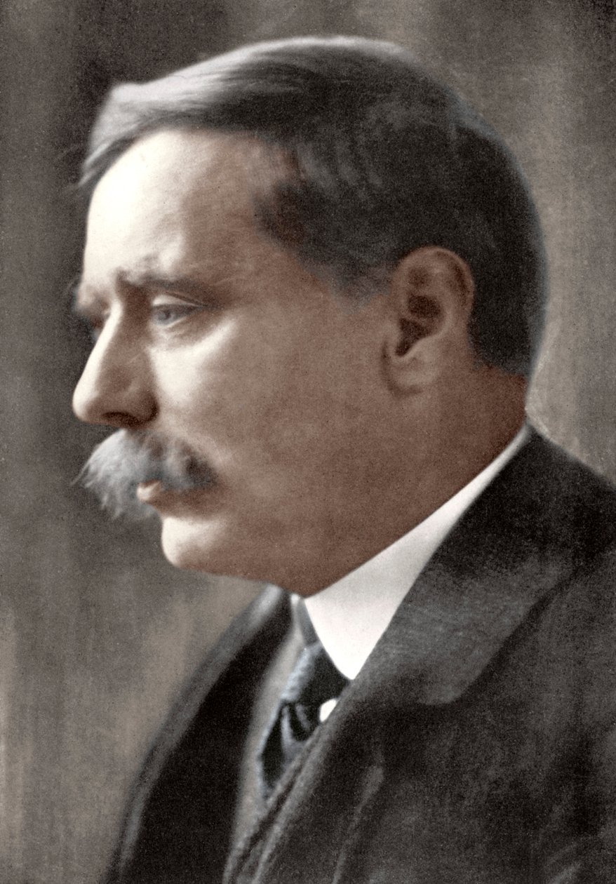 Herbert George Wells, 1914 by Emil Otto Hoppe