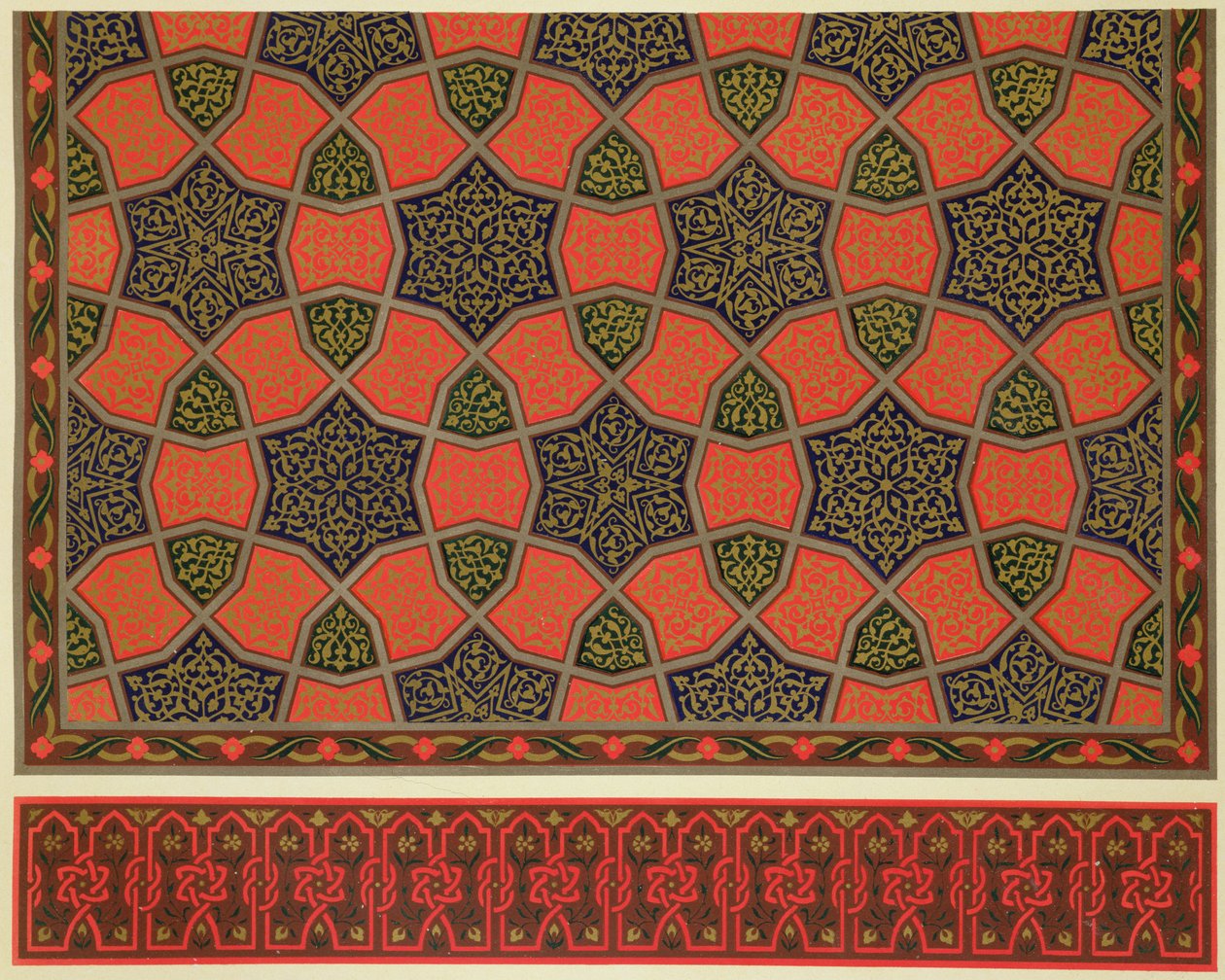 Arabic Decorative Designs, from 'Arab Art as Seen Through the Monuments ...