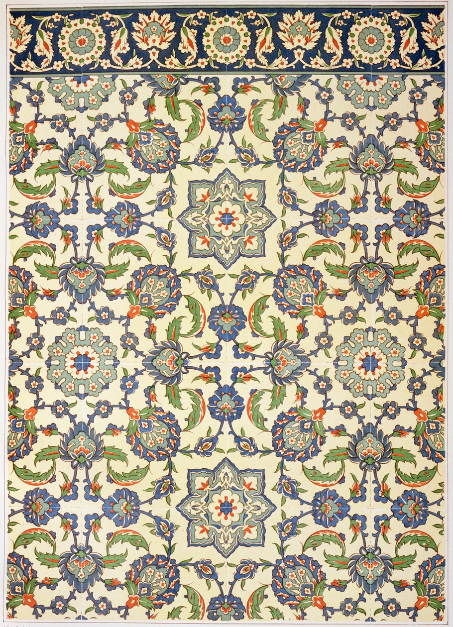 Wall Tiles of Qasr Rodouan, from 