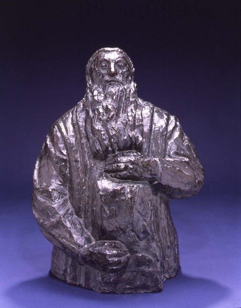 Portrait Bust of Rodin (1840-1917) after 1909 by Emile Antoine Bourdelle