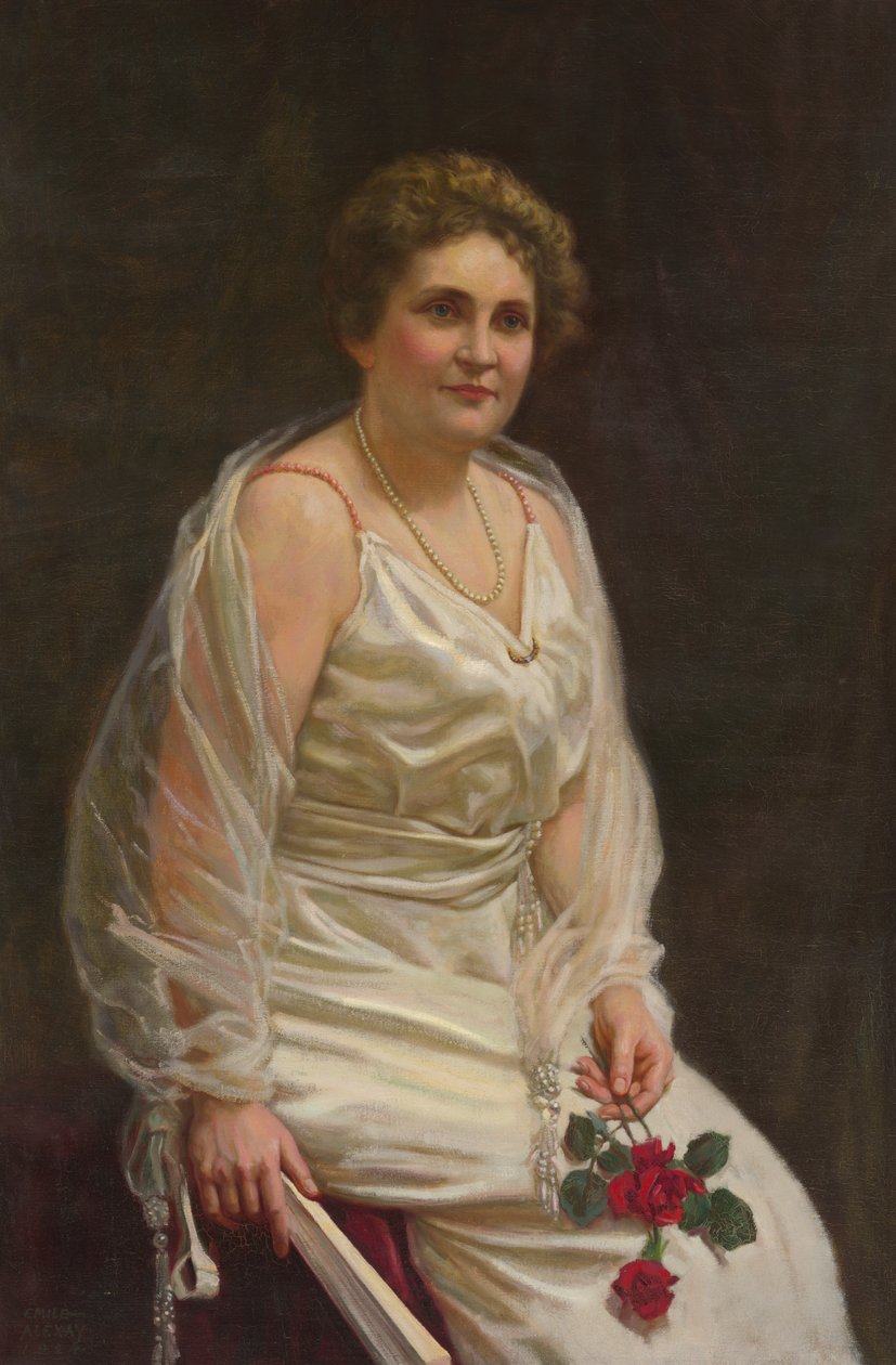 Edith Bolling Galt Wilson, 1924 by Emile Alexay