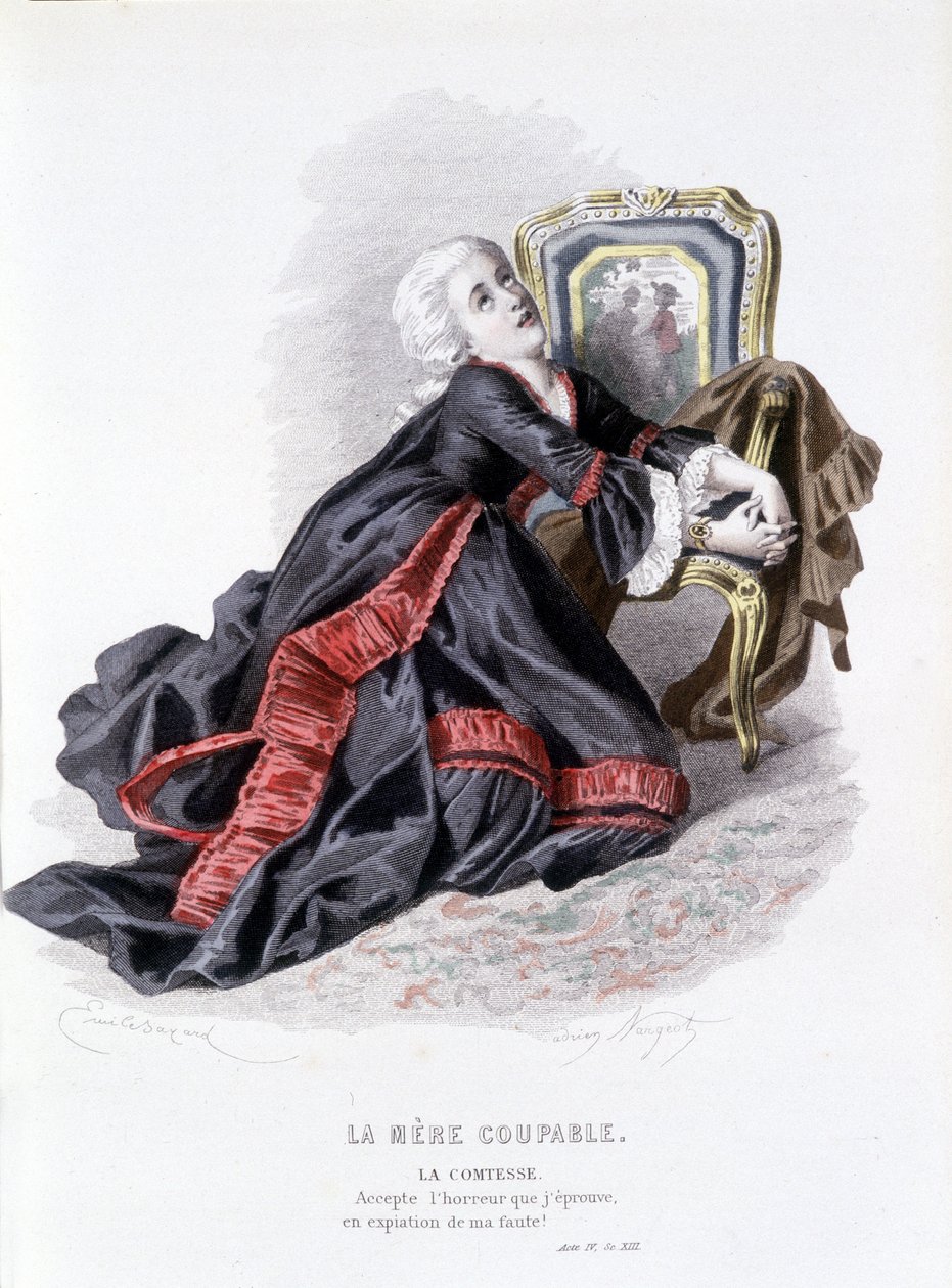 Complete work by Beaumarchais (1732-1799) by Edouard Fournier, Ed. Laplace, Sanchez et Cie, Paris 1876 by Emile Antoine Bayard