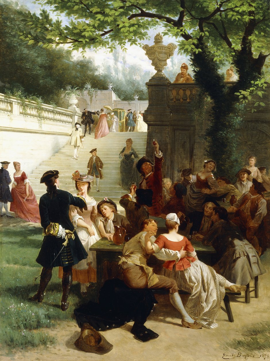 Pastoral Festival by Emile Antoine Bayard