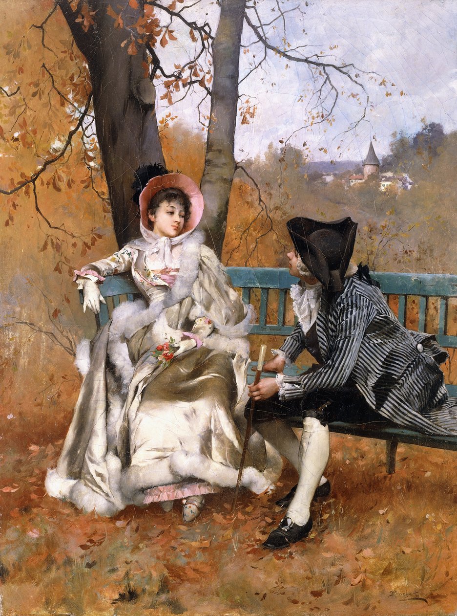 The Rendez-vous by Emile August Pinchart