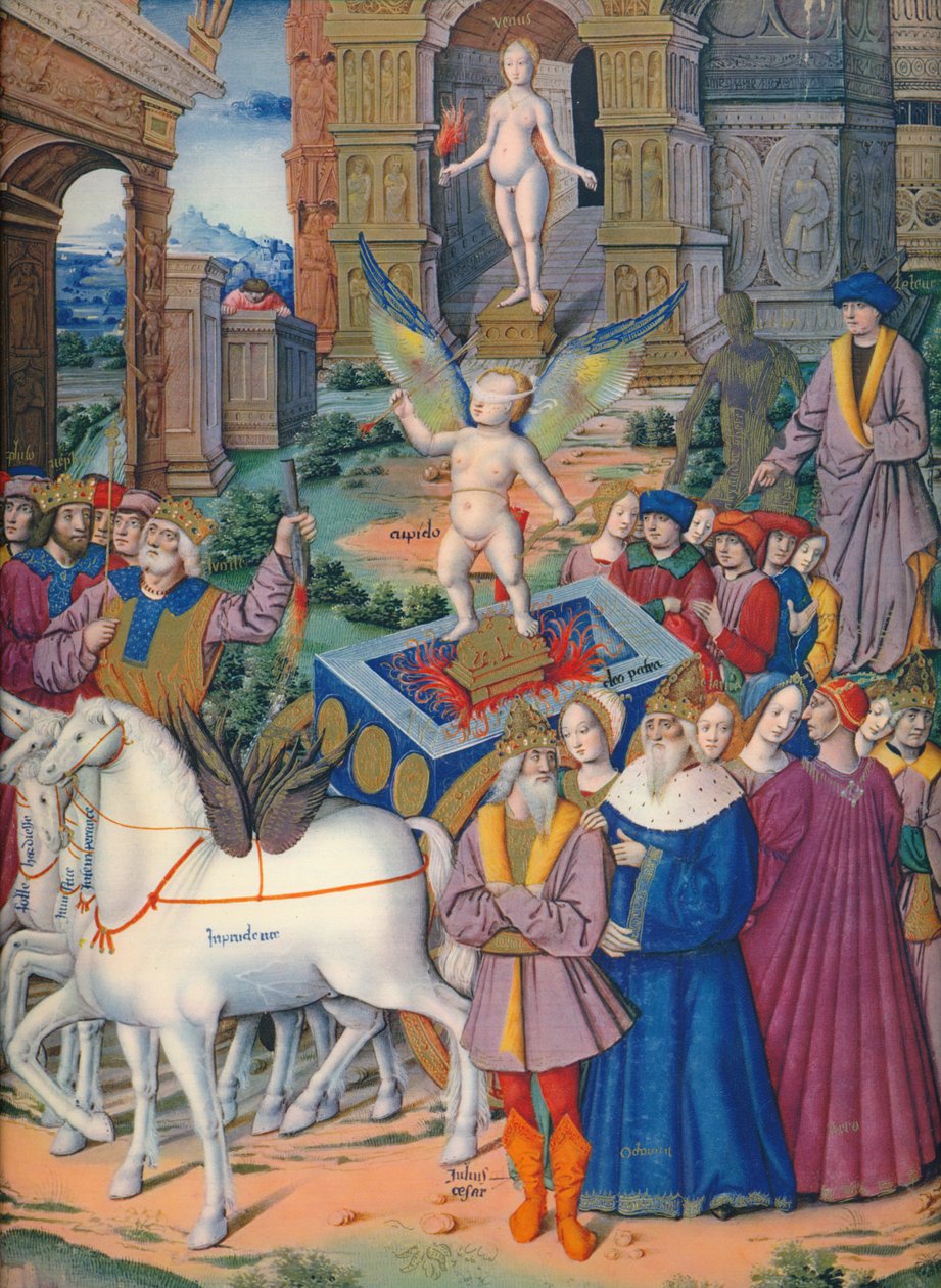 The Triumph of Love, 15th Century, 1937 by Emile Aurele van Moe