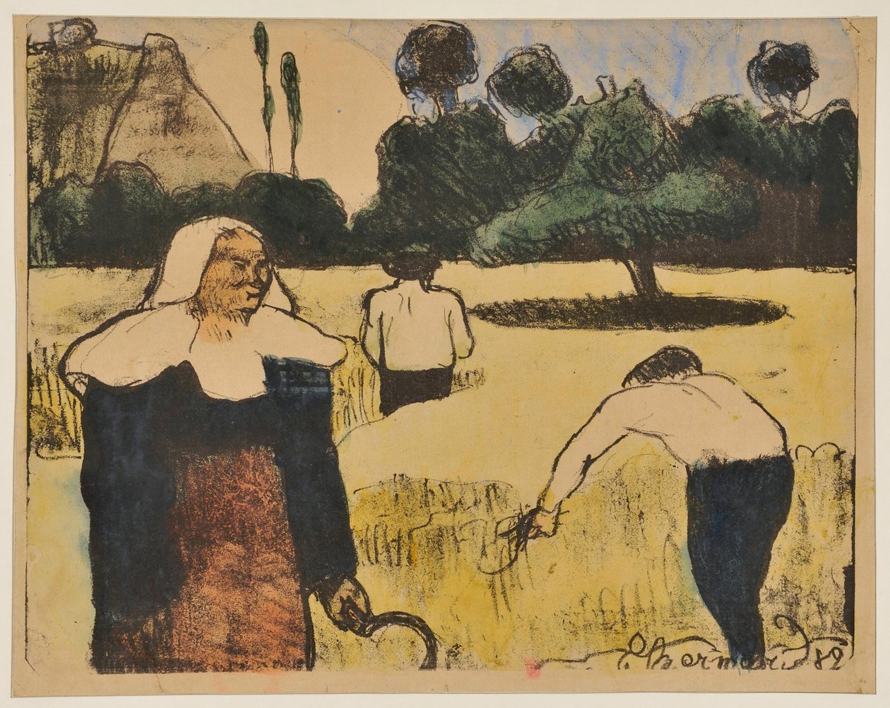 The Reaper by Emile Bernard