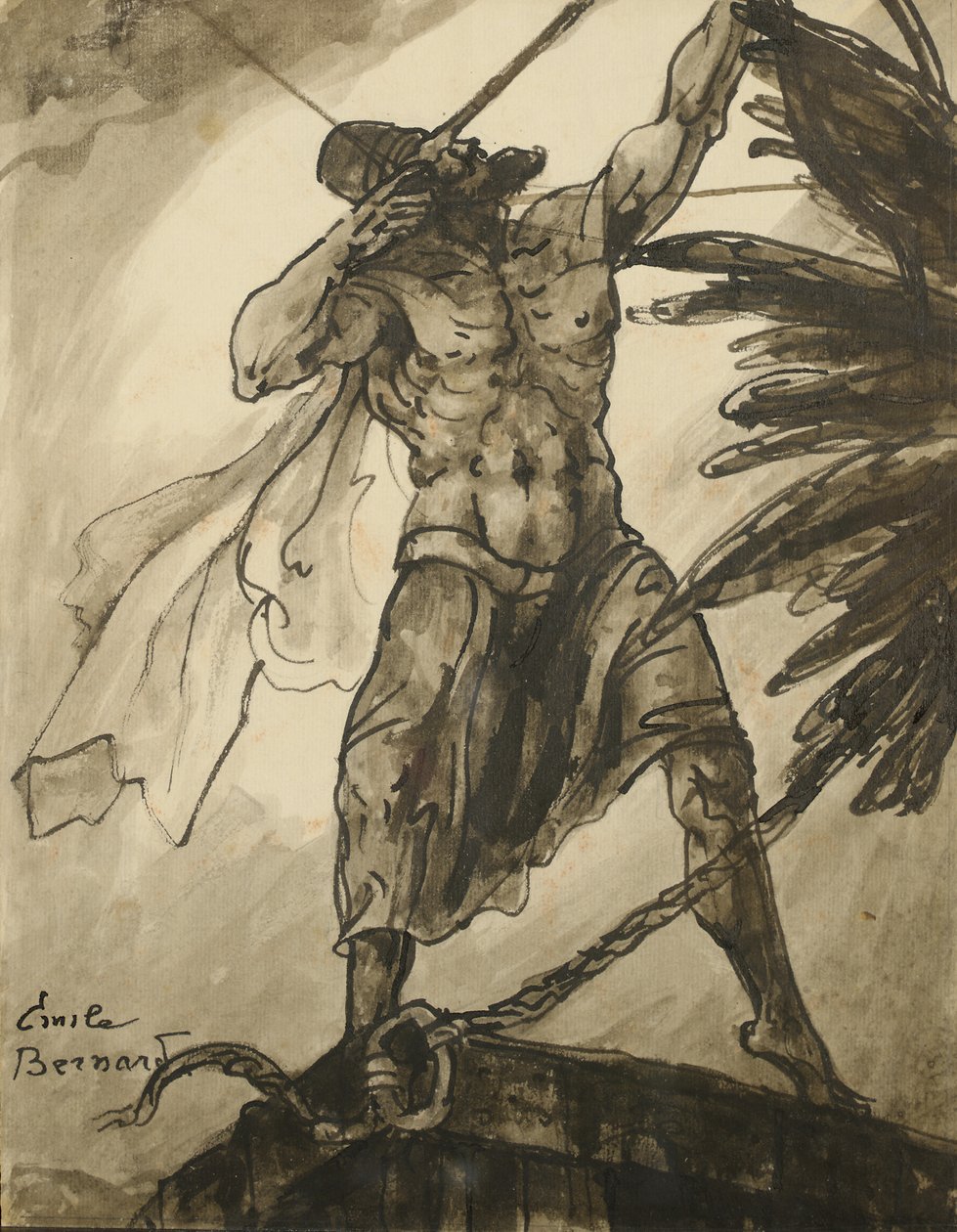 The Bowman by Emile Bernard