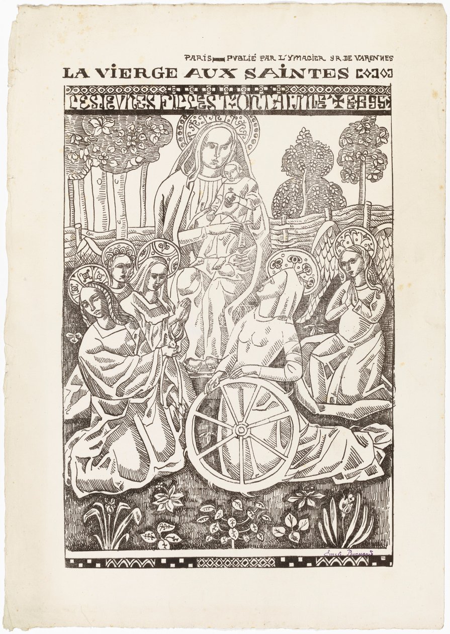 The Holy Virgins by Emile Bernard