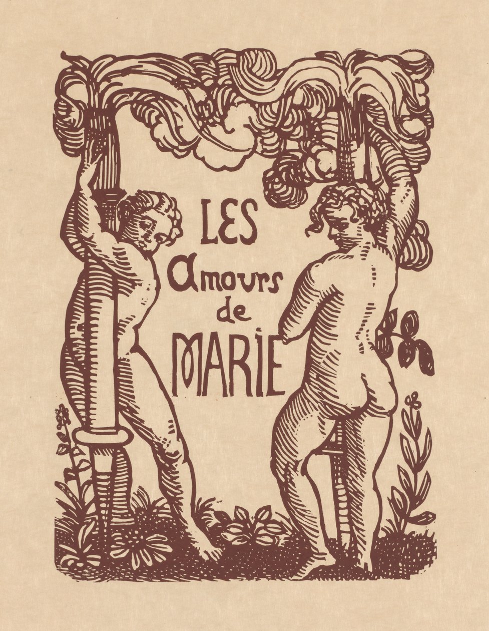 The Loves by Pierre Ronsard: The Loves of Marie by Emile Bernard