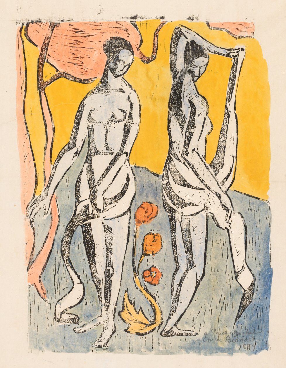 The Nymphs by Emile Bernard