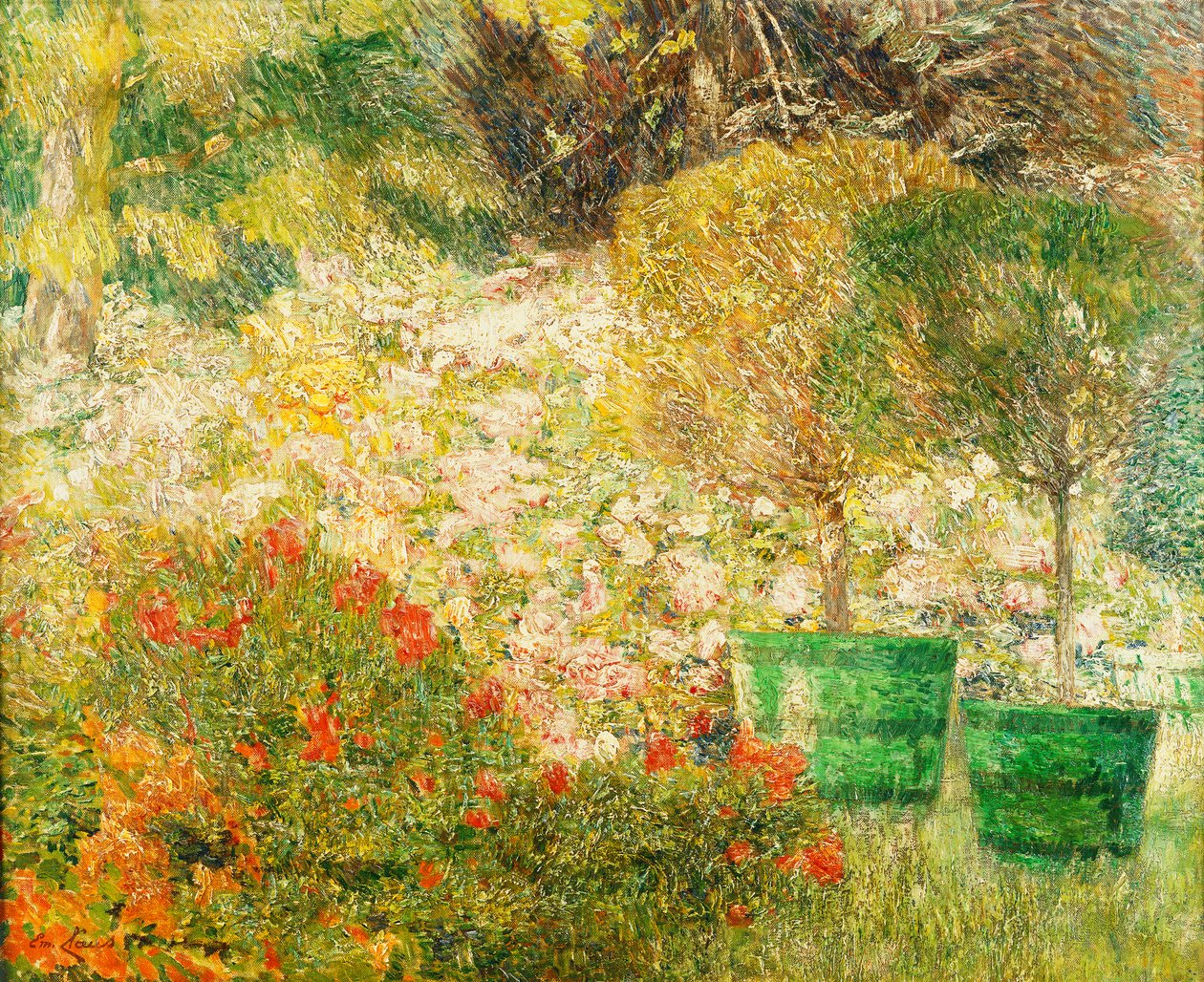 A Corner of My Garden, 1901 by Emile Claus
