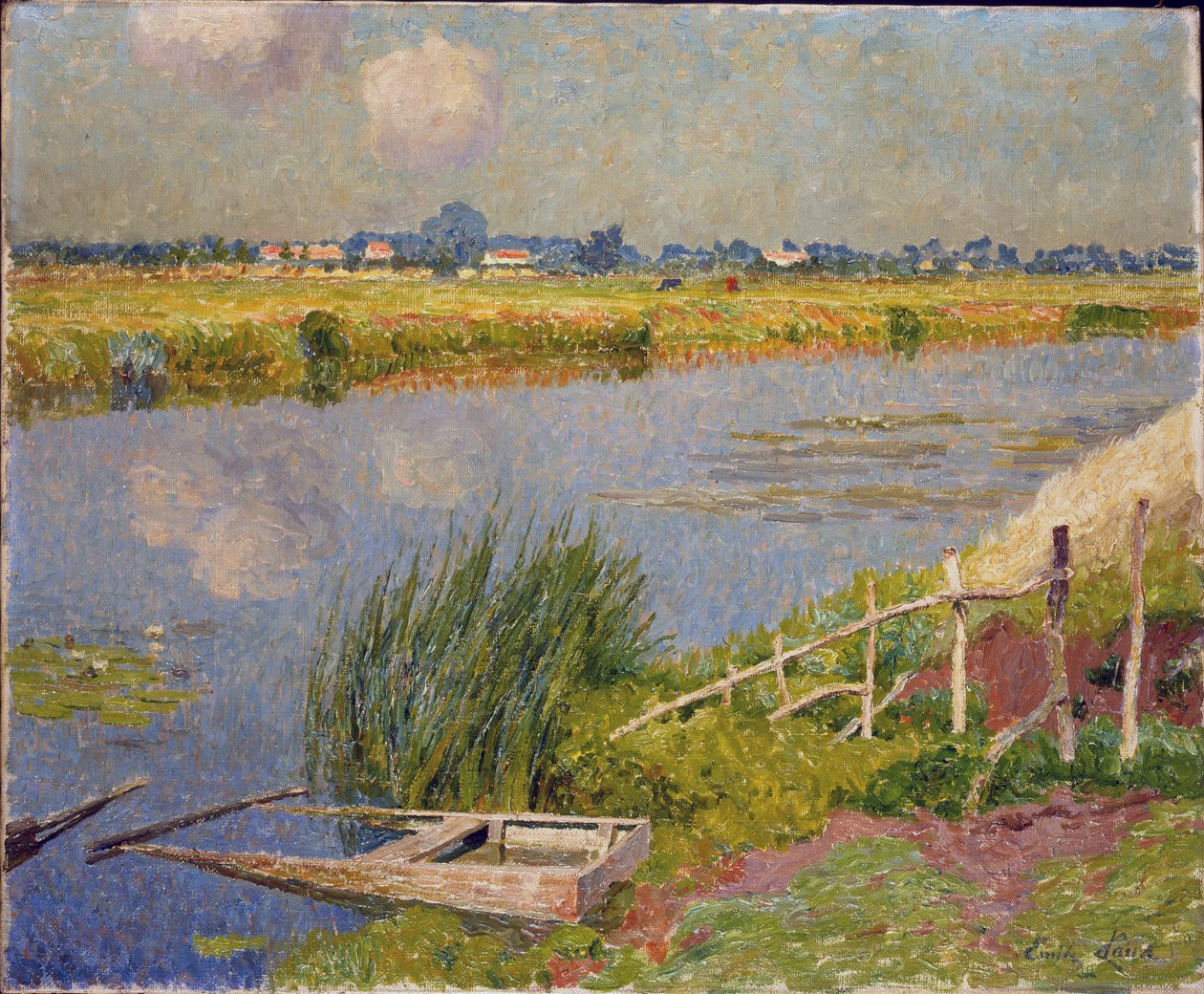 The Lily Banks by Emile Claus