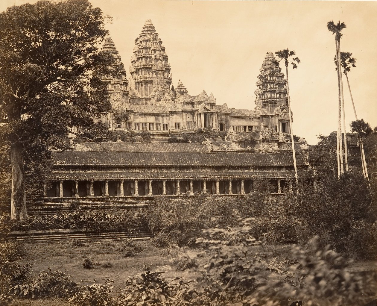 North Facade of the Grand Pagoda by Emile Gsell