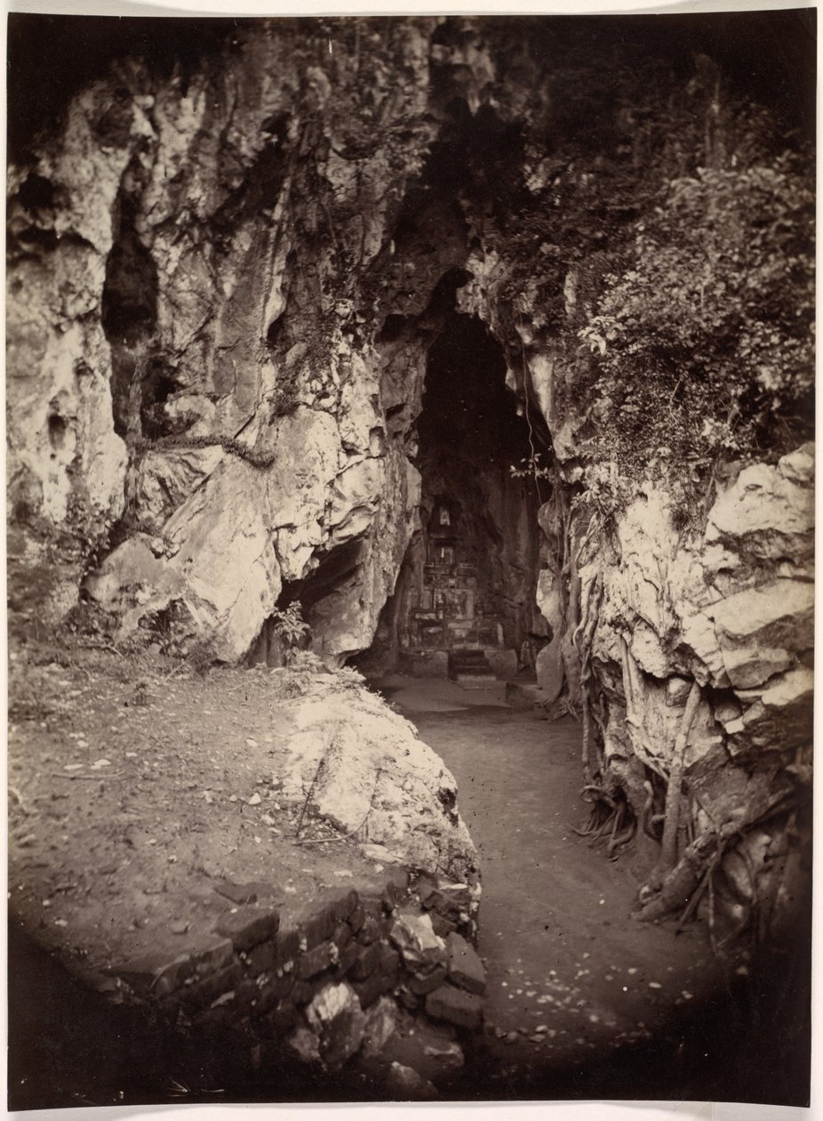 Hoa Nghiem Cave, Grotto of the August Transformation, c. 1875 by Emile Gsell