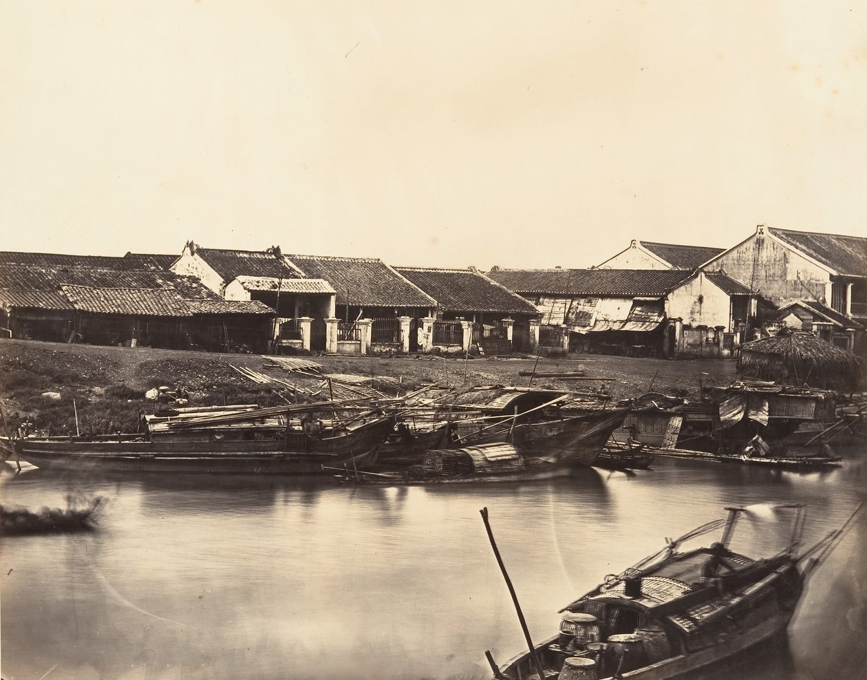 View of the Chinese City Cholen, Sheet No. 4 by Emile Gsell