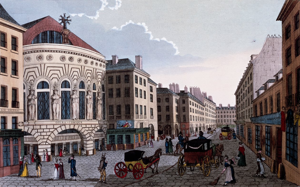 Louis Philippe Leaving Royal Palace, July 31 by Emile Jean Horace Vernet