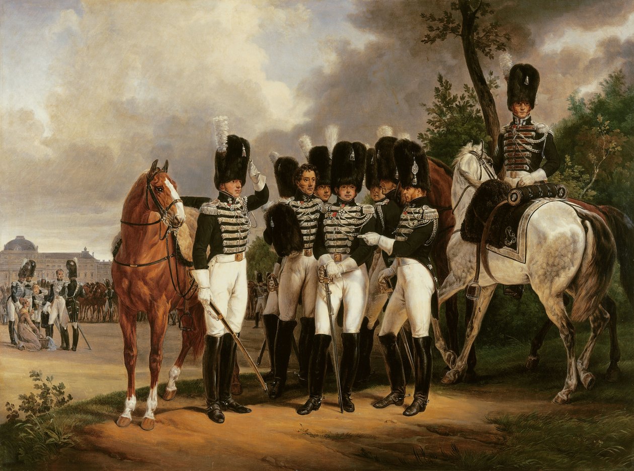 Portrait of the General Marquis de Talhout-Roy by Emile Jean Horace Vernet