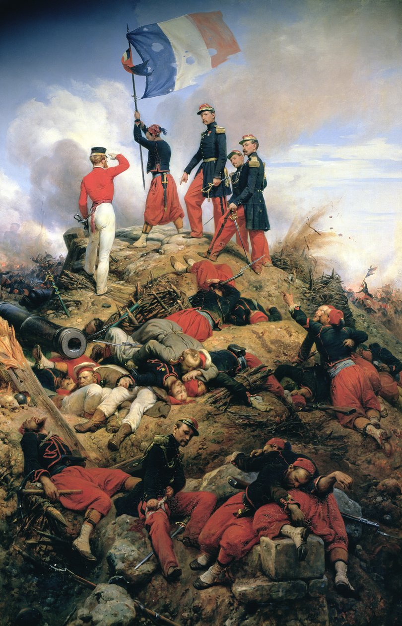 The Taking of Malakoff by Emile Jean Horace Vernet
