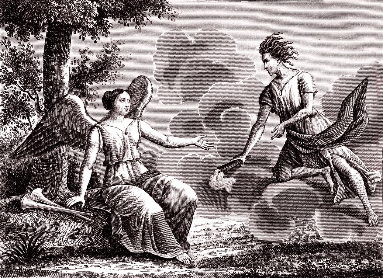 The Discord, Fable by La Fontaine by Emile Joseph Alexandre Gouget